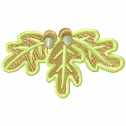 Acorn Embroidery Design 9 Acorn Embroidery Design 9